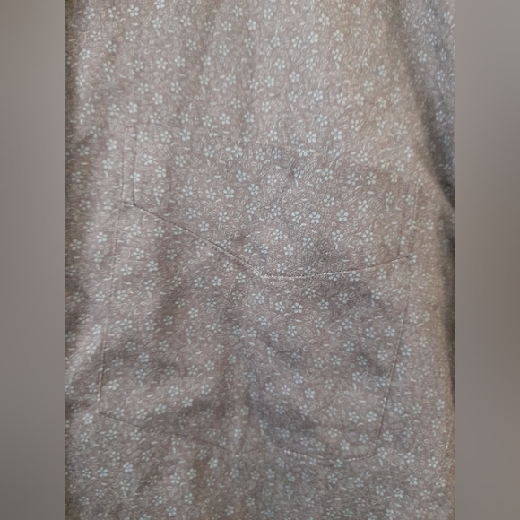 Z Zegna - Mens Floral Casual Button Down Shirt - Blue - 15 3/4 - Picture 4 of 10